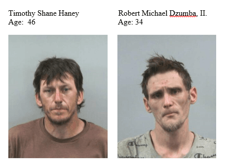 Haney, Timothy Shane   Dzumba, Robert Michael, II.