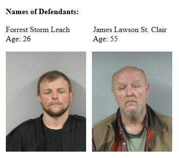 Leach, Forrest Storm  St. Clair, James Lawson