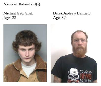 Shell, Michael Seth and Benfield, Derek Andrew