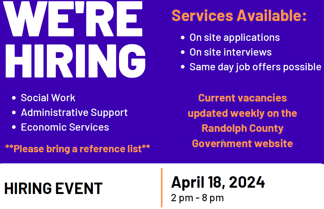 2024 Spring Hiring Event Logo
